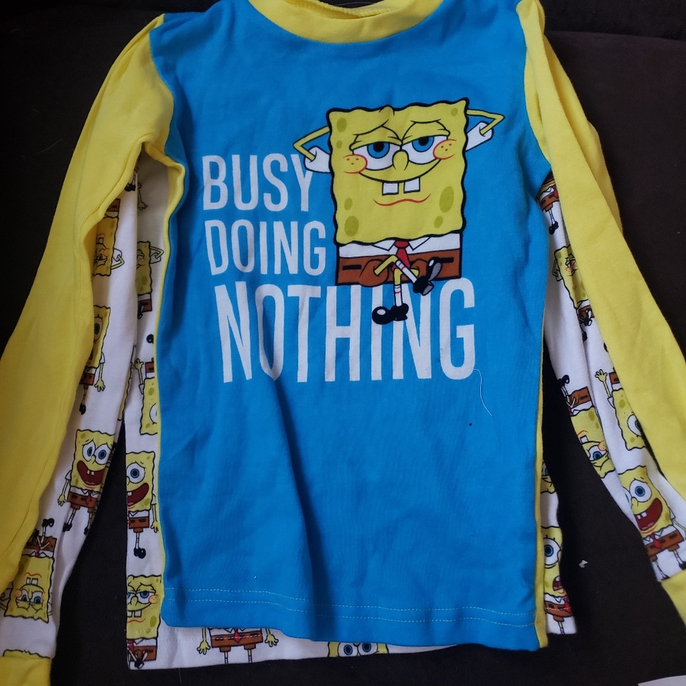 SpongeBob pj set size 6